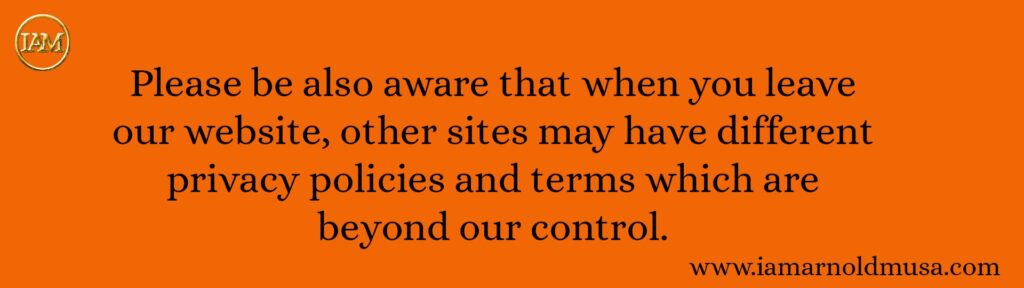 Other websites have other privacy policies